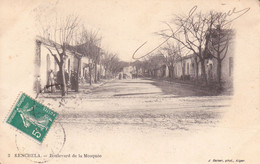 1910. Algerie Kenchala Boulevard De La Mosquée - Other & Unclassified