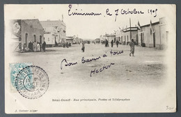 France N°111 Sur CPA - TAD Perlé TIMMIMOUN, OASIS SAHARIENNES 7.11.1903 - (B610) - 1877-1920: Periodo Semi Moderno