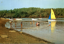 22 CAUREL  LAC DE GUERLEDAN  LA PISCINE - Caurel