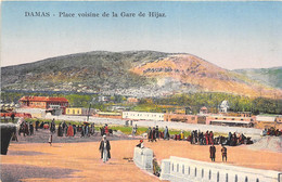 ¤¤  -   SYRIE  -  DAMAS   -  Place Voisine De La Gare Hijaz     -  ¤¤ - Siria