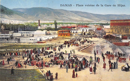 ¤¤  -   SYRIE  -  DAMAS   -  Place Voisine De La Gare Hijaz     -  ¤¤ - Syrie