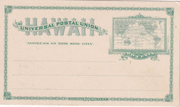 HAWAI   ENTIER POSTAL/GANZSACHE/POSTAL STATIONARY CARTE - Hawaii