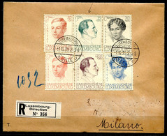 G46-29 LUSSEMBURGO 1939 20° Anniversario Di Regno Della Granduchessa Carlotta, Anniversary Of Gran Duchess Charlotte, FD - Covers & Documents