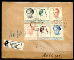 G46-28 LUSSEMBURGO 1939 20° Anniversario Di Regno Della Granduchessa Carlotta, Anniversary Of Grandukess Charlotte, FDC, - Covers & Documents