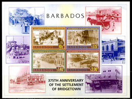 BARBADOS 2003** - 375° Anniversary Of The Settlement Of Bridgetown - Block Di 4 Val. MNH. - Barbados (1966-...)