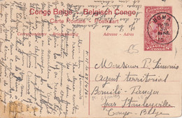 CONGO BELGE 1920   ENTIER POSTAL/GANZSACHE/POSTAL STATIONARY CARTE DE BOMA - Interi Postali