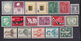 BRD - ANNEE COMPLETE 1955 ** MNH  - YVERT N°85/102 ** MNH - COTE = 192 EUR. - - Unused Stamps