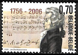 NB - [154617]TB//**/Mnh-Belgique 2006 - N° 3470, Wolfgang Amadeus Mozart, Musique, SNC - Muziek