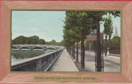 ANGLETERRE BEDFORDSHIRE STONE BRIDGE AND EMBANKMENT - Bedford