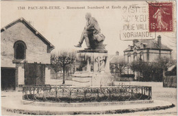 1748  PACY-SUR-EURE - Monument Isambard Et Ecole De Filles - Pacy-sur-Eure