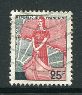 FRANCE-Y&T N°1216- Oblitéré - 1959-1960 Maríanne à La Nef