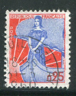 FRANCE-Y&T N°1234- Oblitéré - 1959-1960 Marianne à La Nef