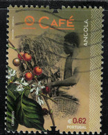 Portugal 2014 Oblitéré Used O Café De Angola Le Café D'Angola SU - Usado