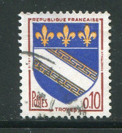 FRANCE-Y&T N°1353- Oblitéré (armoirie) - Timbres