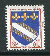 FRANCE-Y&T N°1353- Oblitéré (armoirie) - Timbres