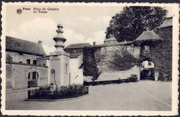 +++ CPA - FOSSE - FOSSES - Place Du Chapitre - La Pompe // - Fosses-la-Ville