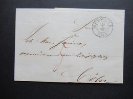 AD Vorphila 19.6.1846 Stempel K2 Breslau Und Ank. Stempel K2 St. P. Coeln No1 Faltbrief Ohne Inhalt! - ...-1860 Vorphilatelie