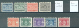 ITALIA - 1945 - MNH/**  - FILIGR I - Sa S. 86-89 92-96 - Lot 23239 - AT A LOWER PRICE ! - Strafport