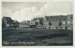 Kemmel - Grand' Place - Dorpplaats - Editeur Van Eeckhout-Roggeman, Café Du Belvèdére - Heuvelland