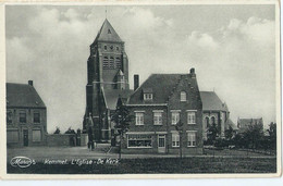 Kemmel - L' Eglise - De Kerk - Editeur Van Eeckhout-Roggeman, Café Du Belvèdére - Heuvelland
