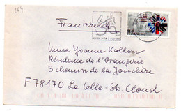 Allemagne --1998--Lettre D'Allemagne  Pour LA CELLE SAINT CLOUD-78 (France)..timbre Seul Sur Lettre - Cartas & Documentos