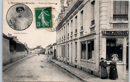 72 MAROLLES Les Braults - Route De Mamers    - Animée     * - Marolles-les-Braults