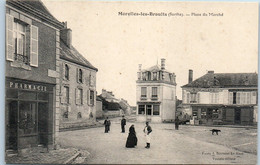 72 MAROLLES Les Braults - Place Du Marché - Pharmacie - Tampon De L'Hôpital Temporaire   - Animée     * - Marolles-les-Braults