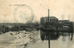 Pilorge * Fontenay Le Comte * La Vendée * Moulin Minoterie Usine ? * Cachet Militaire 5ème Groupe De Cavaliers - Fontenay Le Comte