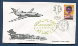 ⭐ France - Premier Jour - FDC - Exposition Philatélique Aéronautique - 1984 ⭐ - 1980-1989
