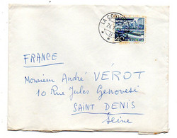 Suisse--1957--lettre De LA CONVERSION   Pour St Denis-93 (France) ..timbre Seul Sur Lettre...cachet.. - Cartas & Documentos