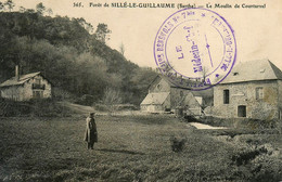 Sillé Le Guillaume * Le Moulin De Courtarvel * Minoterie * Cachet Militaire Hôpital Temporaire Bénévole N°7 * Forêt - Sille Le Guillaume