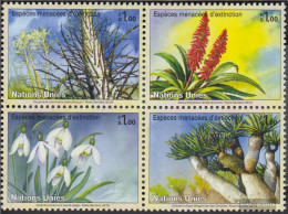 UN - Geneva 681-684 Block Of Four (complete Issue) Unmounted Mint / Never Hinged 2010 Plants - Unused Stamps