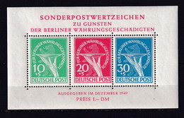 BERLIN - 1949 - RARE BLOC YVERT N°1 ** MNH - COTE = 1250 EURO - - Bloques