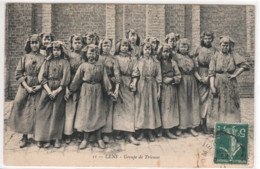 62 - Pas De Calais _ Lens Groupe De Trieuses L Le 2 Juin 1911 - Lens