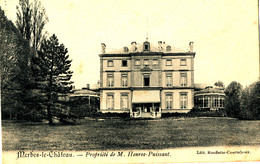 AS 829 / C P A -   BELGIQUE-   MERBES-LE- CHATEAU  - PROPRIETE DE M. HENROZ PUISSANT - Merbes-le-Chateau