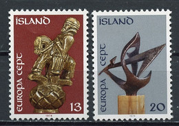 Islande - Island - Iceland 1974 Y&T N°442 à 443 - Michel N°489 à 490 *** - EUROPA - Ungebraucht
