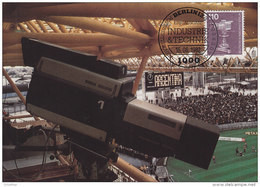 BERLIN 668 Auf Maximumkarte, Freimarke: Industrie Und Technik 1982 - Maximum Cards