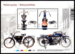 Canada (Scott No.2646 - Motocyclettes/ Motorcycles) (**) Feuillet / SS - Blocs-feuillets