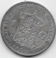 Pays Bas 1 Gulden Argent - 1930 - TTB - 1 Florín Holandés (Gulden)