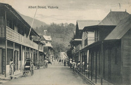 Victoria Albert Street  S. Ohashi  Rickshaw . Wooden House - Seychellen