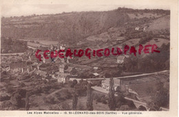 72- ST SAINT LEONARD DES BOIS - VUE GENERALE   - SARTHE - Saint Leonard Des Bois