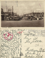 Nederland, ALMELO, Het Kanaal 1942 Duitse Censuur Stempel, Ansichtkaart - Almelo