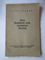 Brochure Allemand Clavecin Dom Musikstab Zum Modernen Klavier Hanns Neupert Bamberg Nurnberg Munchen Musique Piano - Música