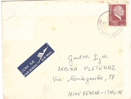 AIR MAIL PER ITALY - Covers & Documents