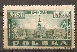 POLOGNE , 1945 Yvert Nr.447 Sans Gomme - Otros & Sin Clasificación