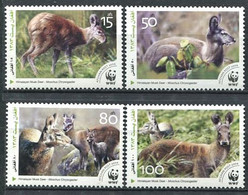 287 - AFGHANISTAN 2004 - Yvert 1604/07 - WWF Porte Musc Mammifere - Neuf ** (MNH) Sans Trace De Charniere - Afghanistan