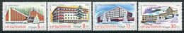 BULGARIA 1988 Tourism: Hotels MNH / **.  Michel 3717-20 - Neufs