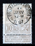 Nr 72 - Cachet  "BRUXELLES (NORD ) 1" - (ref. ZE-1666) - 1893-1907 Wappen