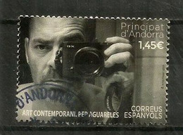 Photographe Pep Aguareles.Art Contemporain 1965-2019. , Timbre Oblitéré , 1 ère Qualité , Année  2020. AND.ESP - - Gebraucht