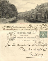 Nederland, KAMPEN, Burgwal (1903) Ansichtkaart - Kampen